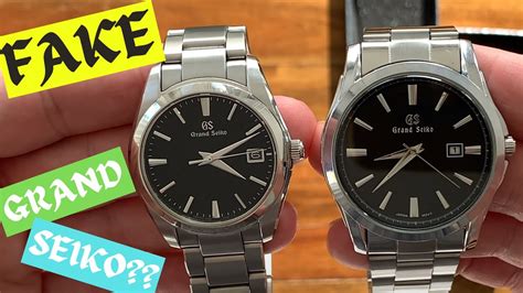 seiko watch original vs fake|grand seiko knockoff watches.